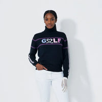 DS LOGO ROLL-NECK PULLOVER | DAILY SPORTS