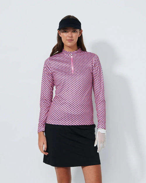 SHEER MOTION CAPSLEEVE POLO SHIRT-DAILY SPORTS
