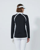 SCULPT BLACK LONG SLEEVE POLO DAILY SPORTS