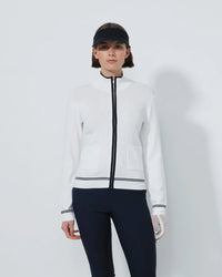 AWARA WHITE CARDIGAN-DAILY SPORTS