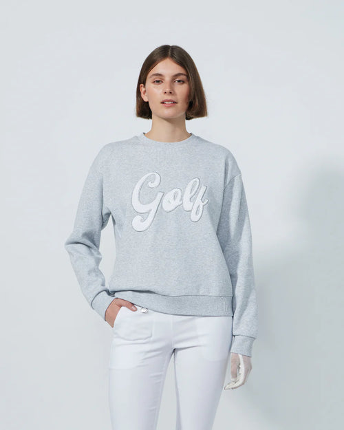 GOLF EMBROIDERY SWEATSHIRT-DAILY SPORTS