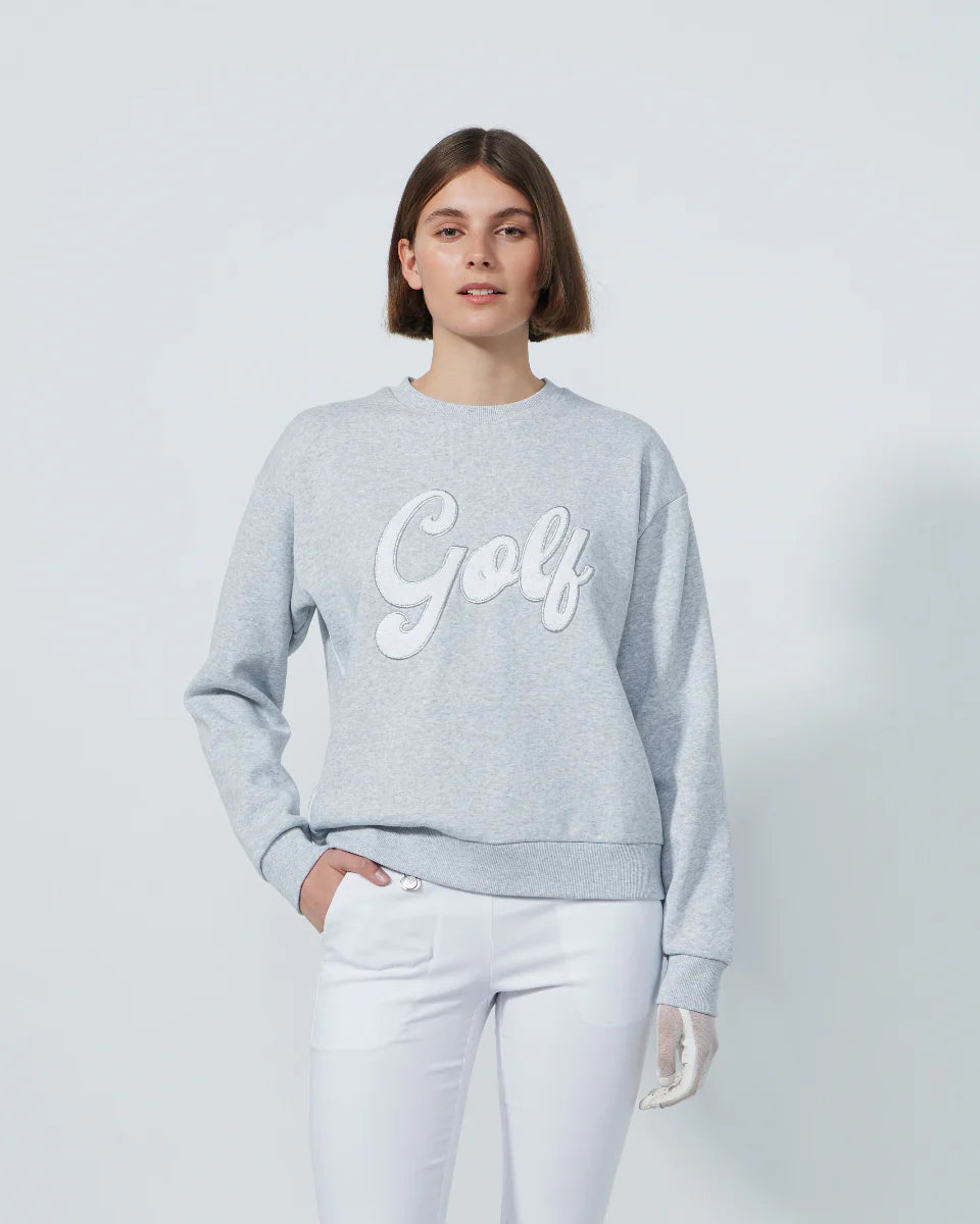 GOLF EMBROIDERY SWEATSHIRT-DAILY SPORTS