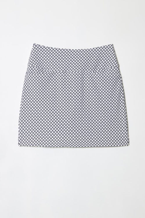 NAVY SHIELD VENTED AIRSPUN SKORT-SWING CONTROL