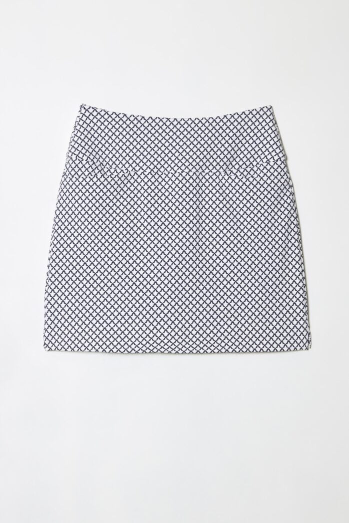 NAVY SHIELD VENTED AIRSPUN SKORT-SWING CONTROL