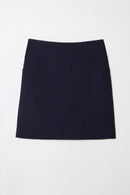 SOLID TEXTURED TECHNO JACQUARD VENTED SKORT | SWING CONTROL