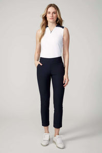 ARMANI TWILL CUFFED ANKLE PANT