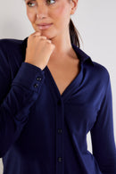 Nikki Longsleeve Pique Shirt | ANATOMIE
