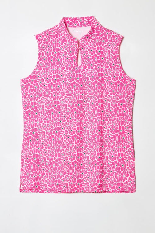PINK ASTER SLEEVELESS VELOCITY TOP-SWING CONTROL