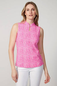 PINK ASTER SLEEVELESS VELOCITY TOP | SWING CONTROL