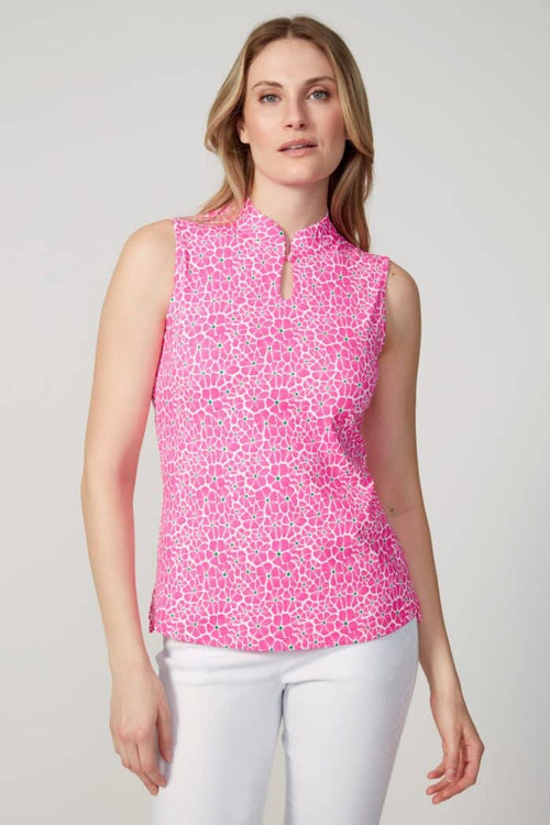 PINK ASTER SLEEVELESS VELOCITY TOP-SWING CONTROL