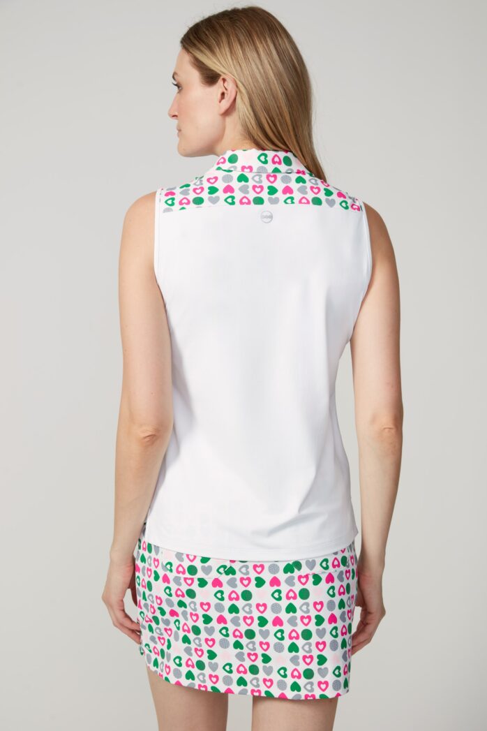 GREEN HEARTS SLEEVELESS VELOCITY TOP-SWING CONTROL