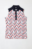NAVY HEARTS SLEEVELESS VELOCITY TOP-SWING CONTROL
