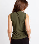 Seville Ribbed Mock Neck CALLIOPE GOLF