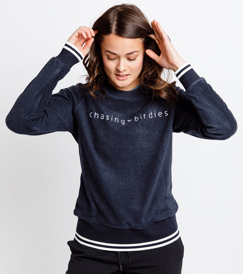 Chasing Birdies Varsity Sweatshirt CALLIOPE GOLF