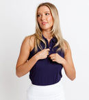 COEUR Sleeveless Polo CALLIOPE GOLF