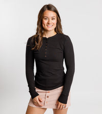 Oh Snap! Long Sleeve Polo CALLIOPE GOLF