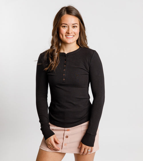 Oh Snap! Long Sleeve Polo CALLIOPE GOLF