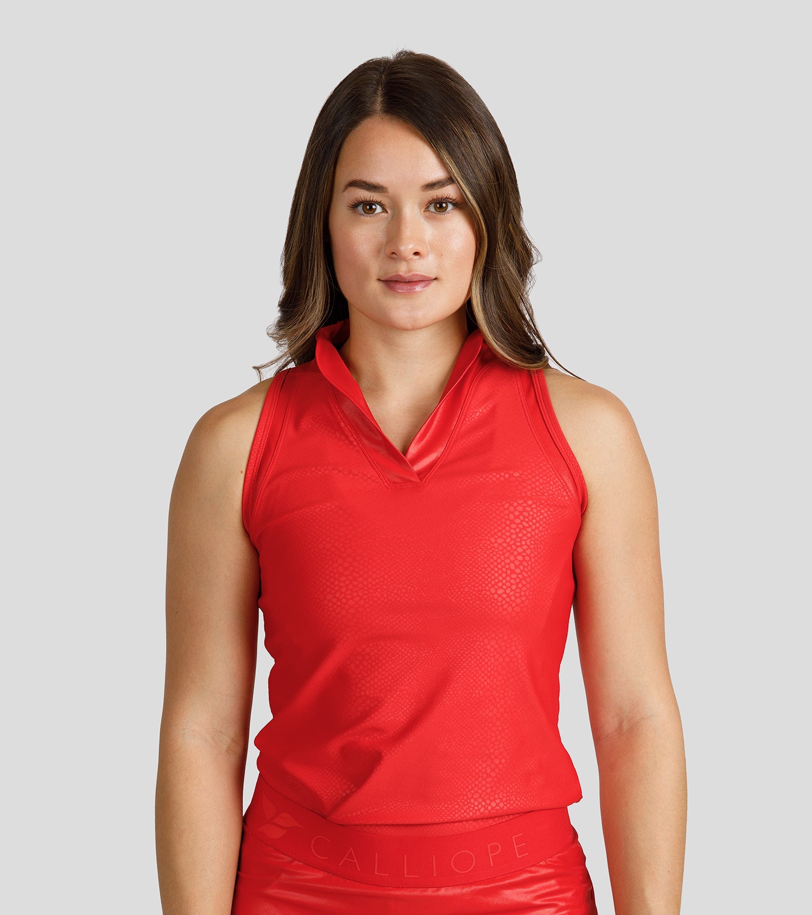 Lucky in "Leather" Polo CALLIOPE GOLF