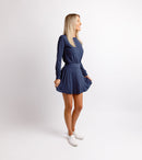 Kiona Long Sleeve Flare Dress CALLIOPE GOLF