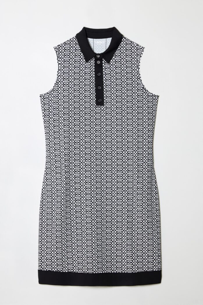 BLACK KEYS SLEEVELESS VELOCITY DRESS
