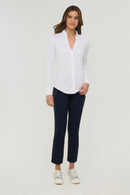 Nikki Longsleeve Pique Shirt | ANATOMIE