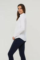 Nikki Longsleeve Pique Shirt | ANATOMIE