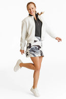 DANNI BOMBER JACKET- COTTON SHERPA | AMY SPORT
