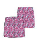 Marisa Pleated Skort - Sunset Bloom 18" AMY SPORT