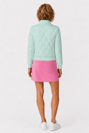 Danni Bomber Jacket - Mint Mirage Quilted AMY SPORT