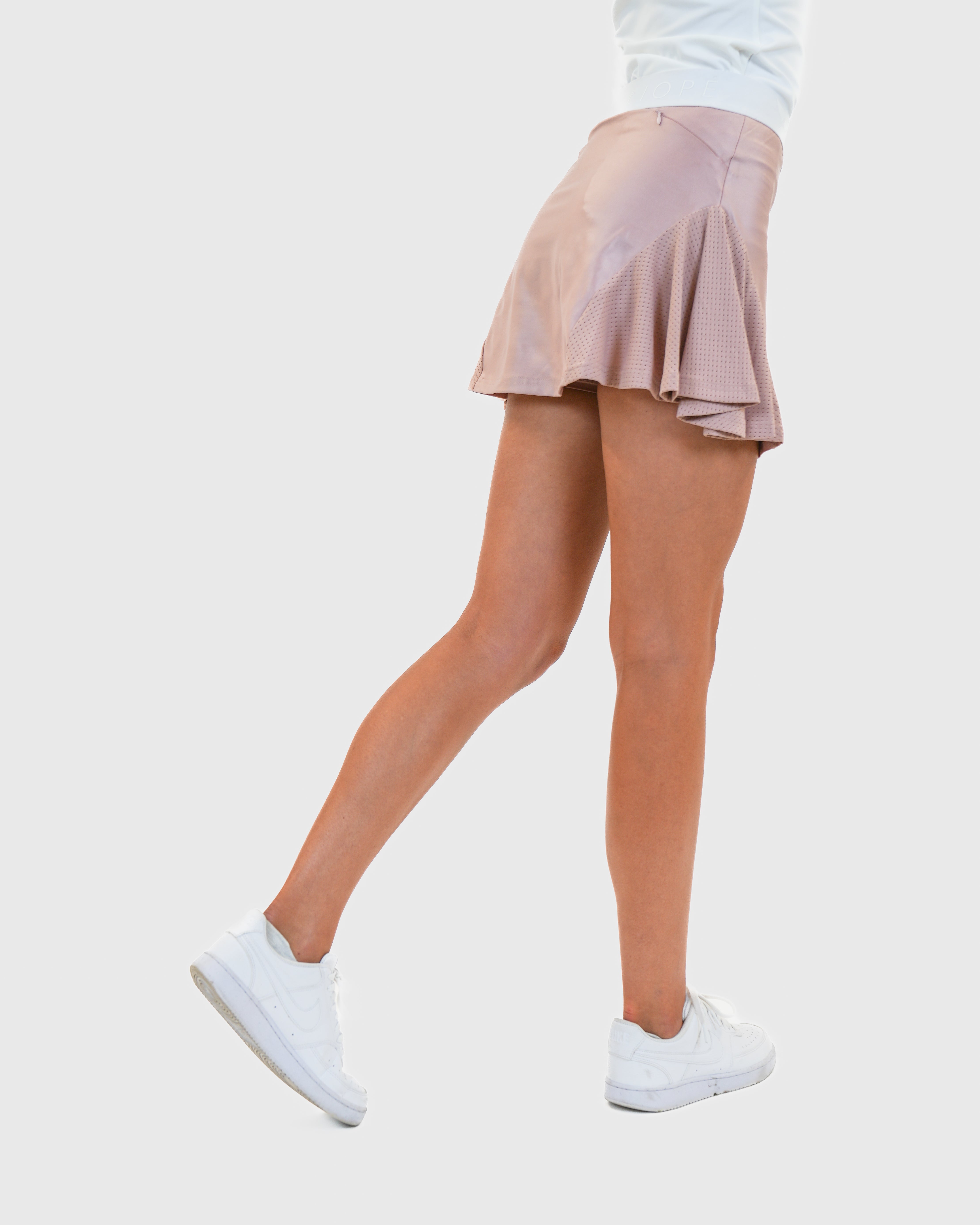 Lucky in "Leather" Skirt CALLIOPE GOLF