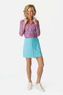Aurora Skort - Blue Agave AMY SPORT