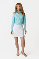 Olivia Long Sleeved Top - Mint Mirage AMY SPORT
