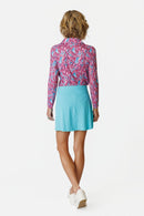 Aurora Skort - Blue Agave AMY SPORT