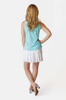 Madi Sleeveless Top - Mint Mirage AMY SPORT