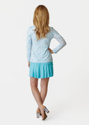 Marisa Pleated Skort - Blue Agave AMY SPORT