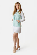 AJ Vest - Mint Mirage Quilted AMY SPORT