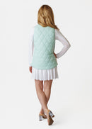 AJ Vest - Mint Mirage Quilted AMY SPORT