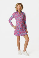 Marisa Pleated Skort - Sunset Bloom AMY SPORT
