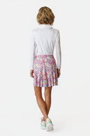 Marisa Pleated Skort - Sunrise Bloom 18" AMY SPORT