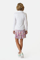 Marisa Pleated Skort - Sunrise Bloom 18" AMY SPORT