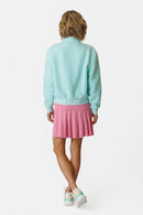 Danni Bomber Jacket - Mint Mirage Sherpa AMY SPORT