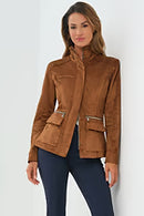 KENYA FAUX SUEDE SAFARI JACKET ANNIVERSARY EDITION | ANATOMIE