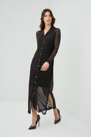 Colette Mesh Overlay Dress | ANATOMIE