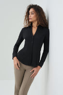 Nikki Longsleeve Pique Shirt | ANATOMIE