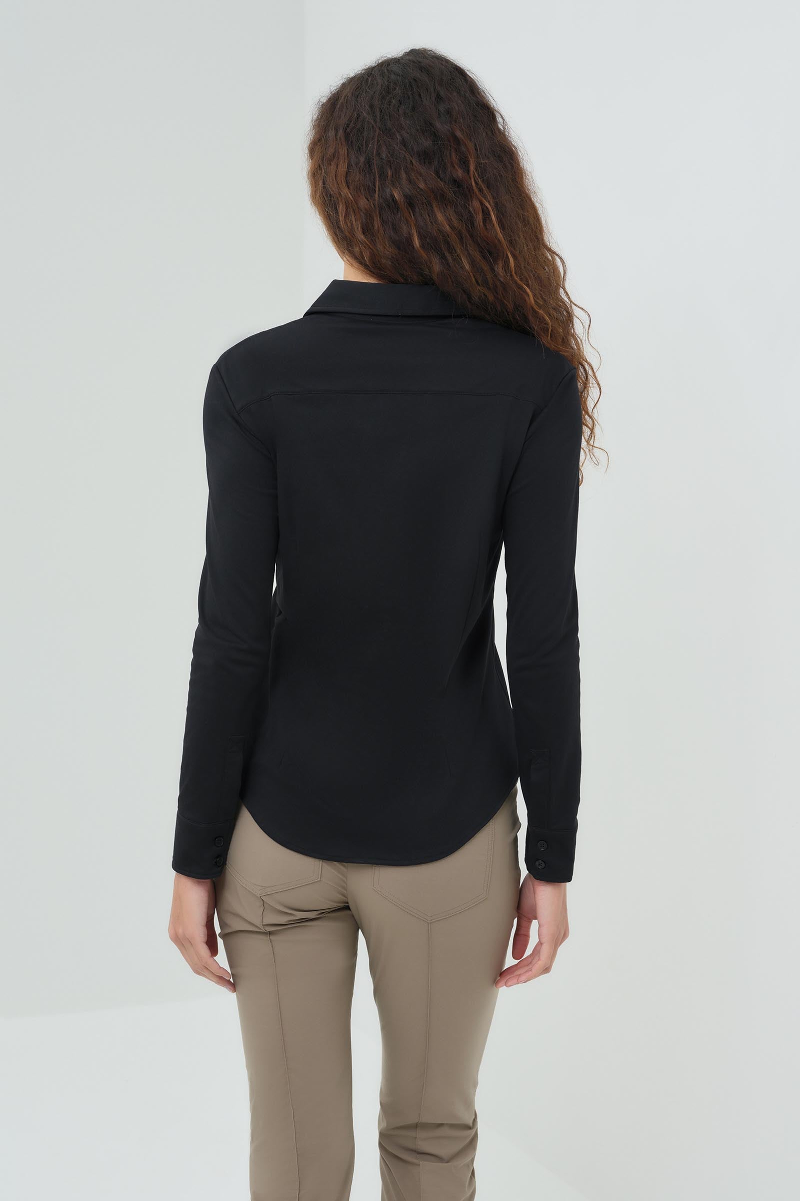 Nikki Longsleeve Pique Shirt | ANATOMIE