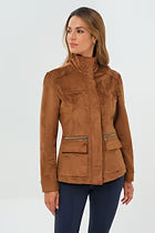 KENYA FAUX SUEDE SAFARI JACKET ANNIVERSARY EDITION | ANATOMIE