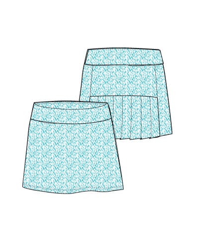 Marisa Pleated Skort - Coachella AMY SPORT