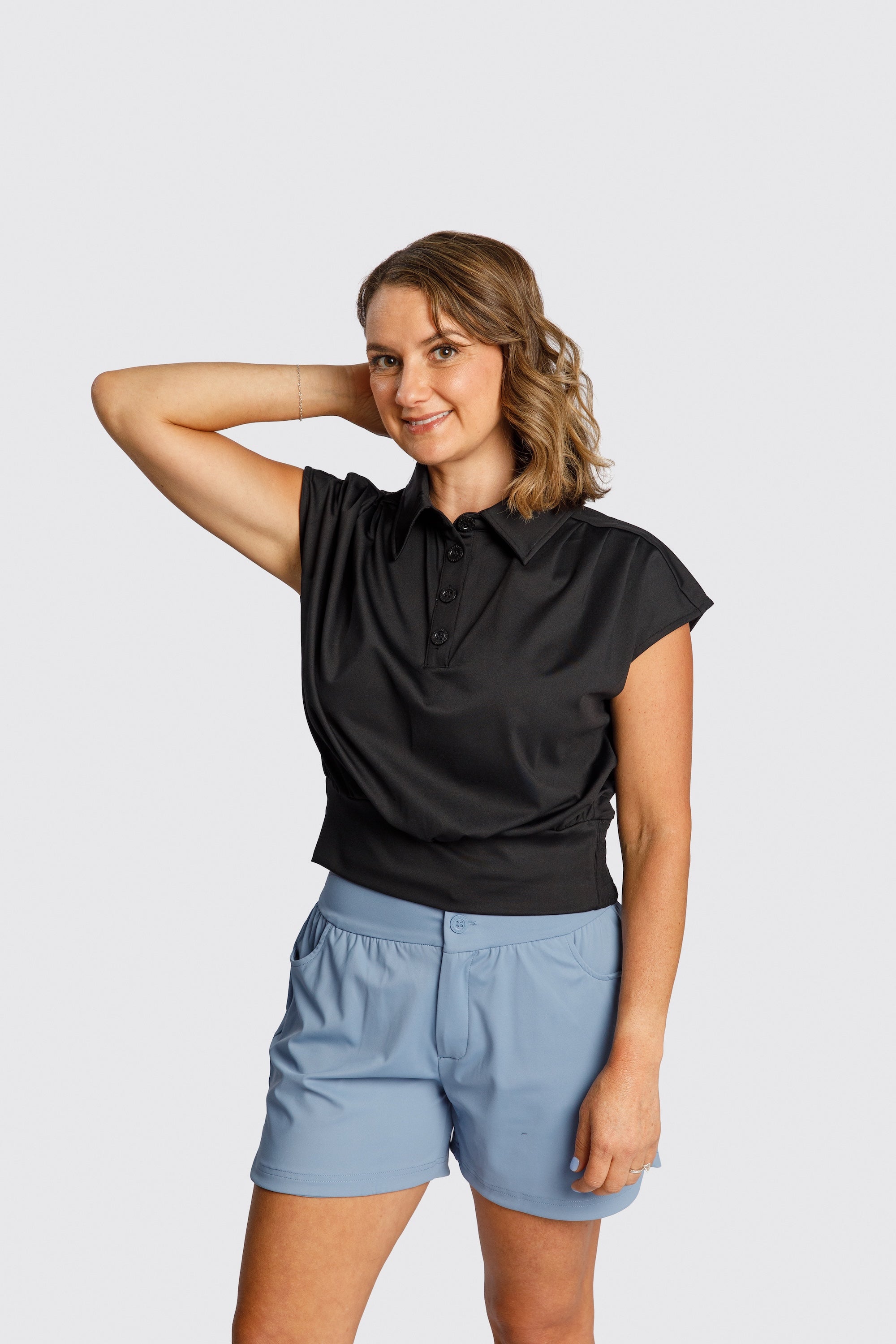 Amelia Cap Sleeve Top CALLIOPE GOLF
