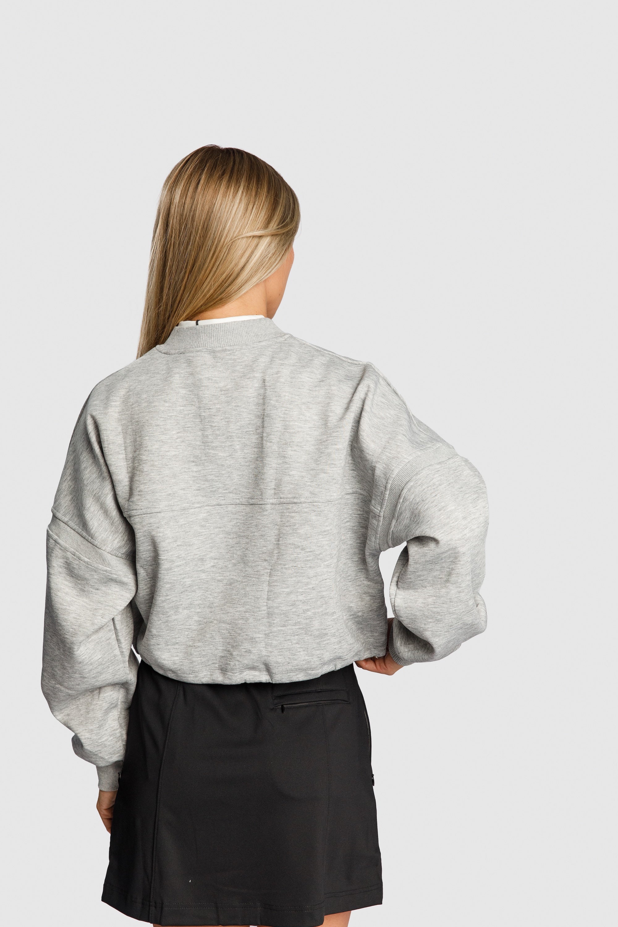 Melia 1/4 Zip Crop Sweatshirt CALLIOPE GOLF