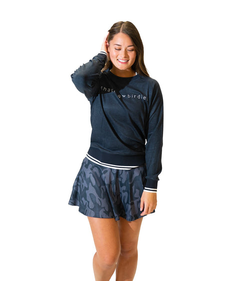 Chasing Birdies Varsity Sweatshirt CALLIOPE GOLF